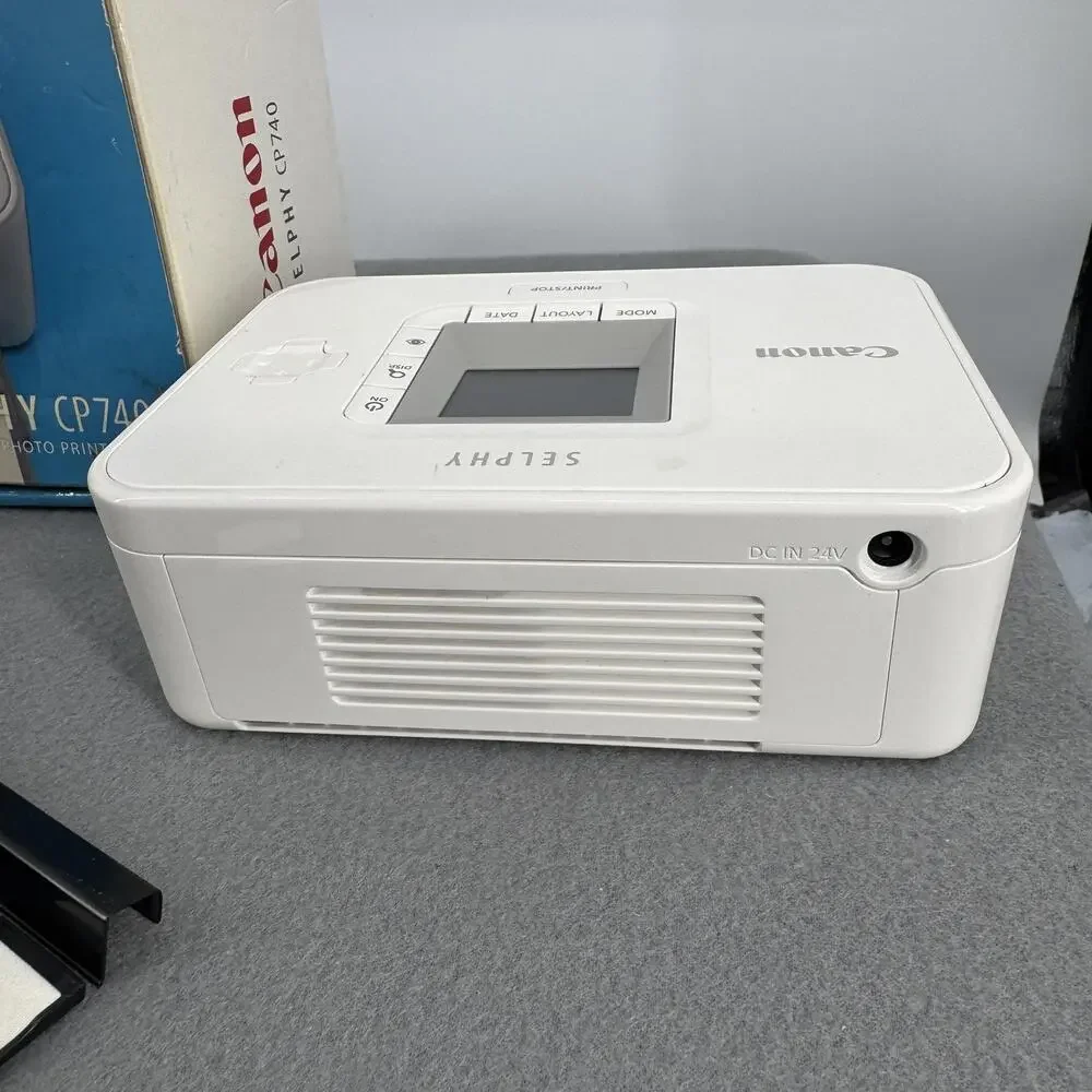 Canon Selphy CP740 Compact Color Photo Printer Dye Sublimation USB PictBridge
